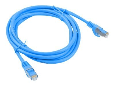 Lanberg - Kabel krosowy - RJ-45 (M) do RJ-45 (M) - 1.5 m - zafoliowana nieekranowana skręcona para (F/UTP) - CAT 6 - odlewany, b