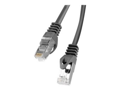 Lanberg - Kabel krosowy - RJ-45 (M) do RJ-45 (M) - 1 m - zafoliowana nieekranowana skręcona para (F/UTP) - CAT 6 - odlewany, bez