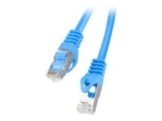 Lanberg - Kabel krosowy - RJ-45 (M) do RJ-45 (M) - 1 m - zafoliowana nieekranowana skręcona para (F/UTP) - CAT 6 - odlewany, bez