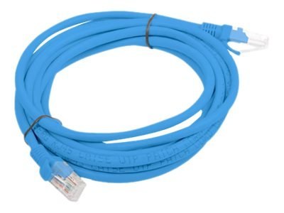 Lanberg - Kabel krosowy - RJ-45 (M) do RJ-45 (M) - 3 m - UTP - CAT 6 - odlewany, bez wystających elementów, nieruchomy - niebies