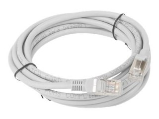 Lanberg - Kabel krosowy - RJ-45 (M) do RJ-45 (M) - 3 m - zafoliowana nieekranowana skręcona para (F/UTP) - CAT 5e - odlewany, be