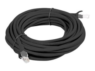 Lanberg - Kabel krosowy - RJ-45 (M) do RJ-45 (M) - 5 m - UTP - CAT 6 - odlewany, bez wystających elementów, nieruchomy - czarny,