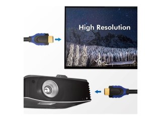 LogiLink High Speed with Ethernet - Kabel HDMI z Ethernet - HDMI męski do HDMI męski - 2 m - czarny - obsługa 4K