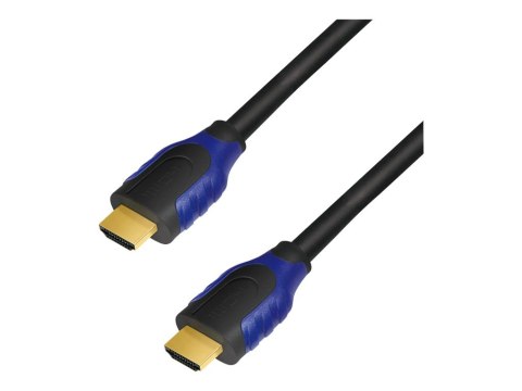 LogiLink High Speed with Ethernet - Kabel HDMI z Ethernet - HDMI męski do HDMI męski - 2 m - czarny - obsługa 4K