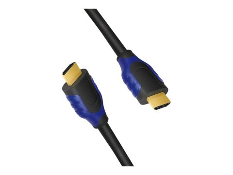LogiLink High Speed with Ethernet - Kabel HDMI z Ethernet - HDMI męski do HDMI męski - 7.5 m - czarny - obsługa 4K