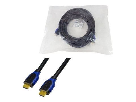 LogiLink High Speed with Ethernet - Kabel HDMI z Ethernet - HDMI męski do HDMI męski - 7.5 m - czarny - obsługa 4K
