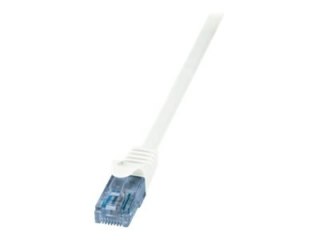LogiLink Home EconLine - Kabel krosowy - RJ-45 (M) do RJ-45 (M) - 50 cm - UTP - CAT 6a - biały