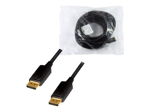 LogiLink - Kabel DisplayPort - DisplayPort 20-pin męski do DisplayPort 20-pin męski - 10 m - czarny
