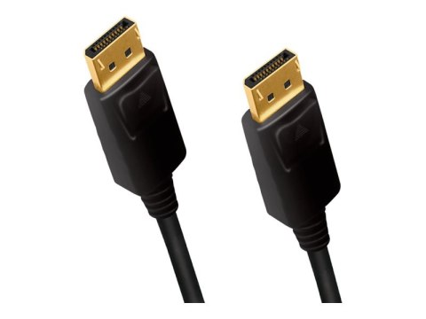 LogiLink - Kabel DisplayPort - DisplayPort 20-pin męski do DisplayPort 20-pin męski - 5 m - czarny