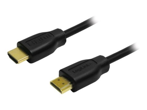 LogiLink - Kabel HDMI z Ethernet - HDMI męski do HDMI męski - 20 cm