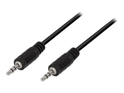 LogiLink - Kabel audio - mini-phone stereo 3.5 mm męski do mini-phone stereo 3.5 mm męski - 5 m - czarny