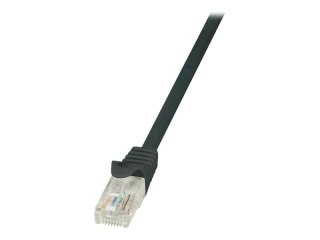 LogiLink - Kabel krosowy - RJ-45 (M) do RJ-45 (M) - 2 m - UTP - CAT 5e - czarny