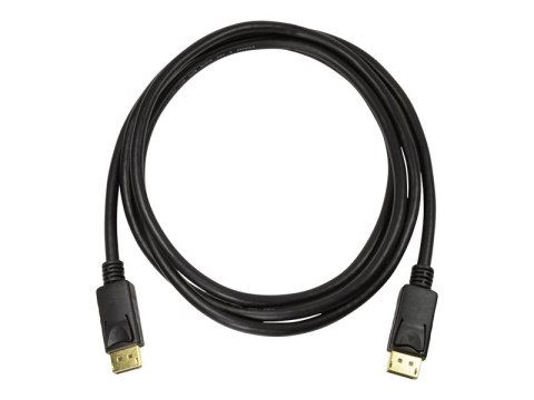 LogiLink - Kabel portu wyświetlacza - DisplayPort 20-pin (M) z zatrzaskiem do DisplayPort 20-pin (M) z zatrzaskiem - DisplayPort