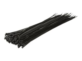 LogiLink - Opaska zaciskowa - 50 cm - czarny (pakiet 100)