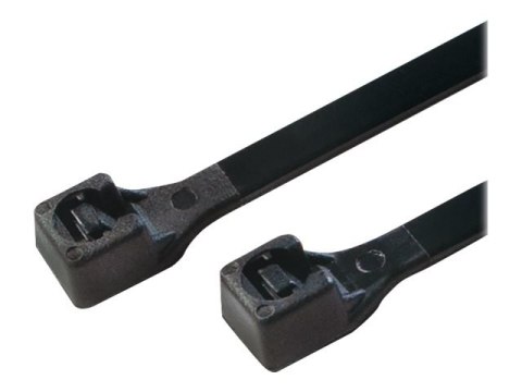 LogiLink - Opaska zaciskowa - 50 cm - czarny (pakiet 100)