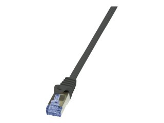 LogiLink PrimeLine - Kabel krosowy - RJ-45 (M) do RJ-45 (M) - 30 m - SFTP, PiMF - CAT 7 (zgodność) / CAT 6a (złącza) - bezhaloge