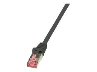 LogiLink PrimeLine - Kabel krosowy - RJ-45 (M) do RJ-45 (M) - 5 m - SFTP, PiMF - CAT 6 - bezhalogenowe, odlewany, bez wystającyc