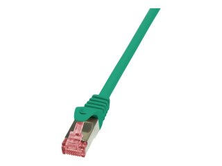 LogiLink PrimeLine - Kabel krosowy - RJ-45 (M) do RJ-45 (M) - 50 cm - SFTP, PiMF - CAT 6 - bezhalogenowe - zielony