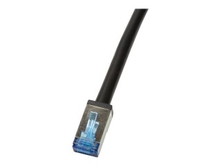 LogiLink Professional - Kabel krosowy - RJ-45 (M) do RJ-45 (M) - 15 m - SFTP - CAT 6a - bezhalogenowe, do użytku na zewnątrz bud