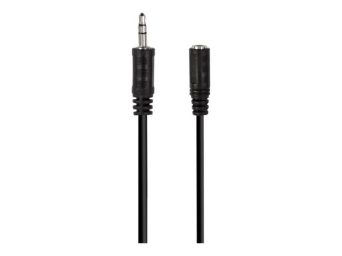 LogiLink - Przedłużacz do audio - mini-phone stereo 3.5 mm żeński do mini-phone stereo 3.5 mm męski - 3 m - czarny
