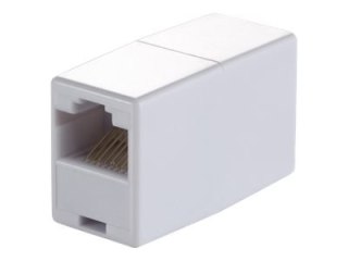 LogiLink - Sprzęgacz sieciowy - RJ-45 (F) do RJ-45 (F) - nieekranowana - beżowy