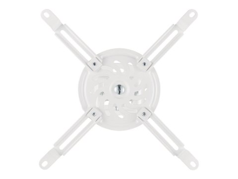 LogiLink - Uchwyt - dla projektor - aluminium, stal - biały - montaż na suficie