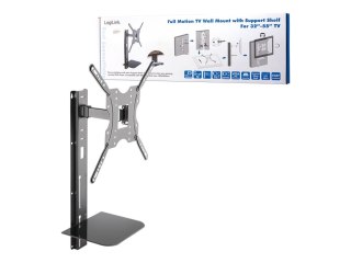 LogiLink - Uchwyt - dla telewizor LCD - stal walcowana na zimno - rozmiar ekranu: 32"-55" - montaż na ścianie