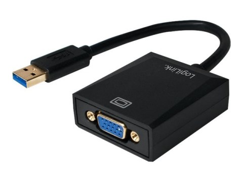 LogiLink - Zewnętrzny adapter wideo - USB 3.0 - D-Sub