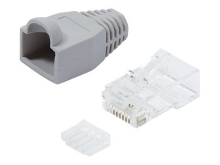 LogiLink - Złącze sieciowe - RJ-45 (M) - nieekranowana - CAT 6 (pakiet 100)