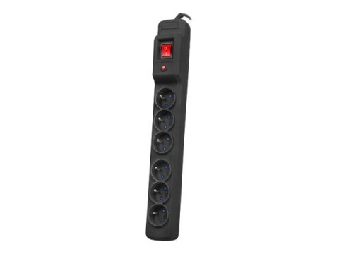 Armac Multi M6 - Linka zasilania - AC 230 V - 3680 wat - wejście: zasilanie - złącza wyjściowe: 6 (6 x 3 bieguny) - 4.5 m przewó