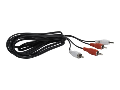Cablexpert CCA-2R2R-6 - Kabel audio - RCA męski do RCA męski - 1.8 m