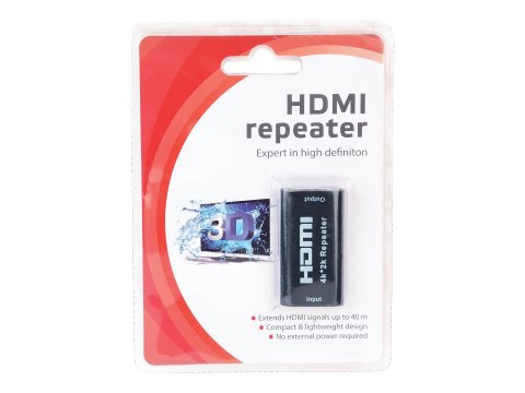 Cablexpert DRP-HDMI-02 - Wzmacniacz wideo/audio - HDMI - do 40 m