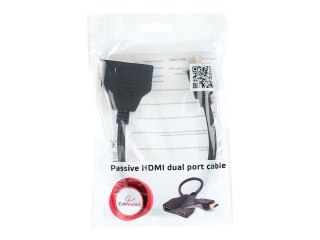 Cablexpert DSP-2PH4-04 - Rozdzielacz HDMI - HDMI wtyczka do HDMI gniazdo (wtykowe) - ekranowana - pasywny