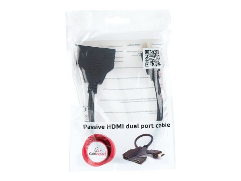 Cablexpert DSP-2PH4-04 - Rozdzielacz HDMI - HDMI wtyczka do HDMI gniazdo (wtykowe) - ekranowana - pasywny