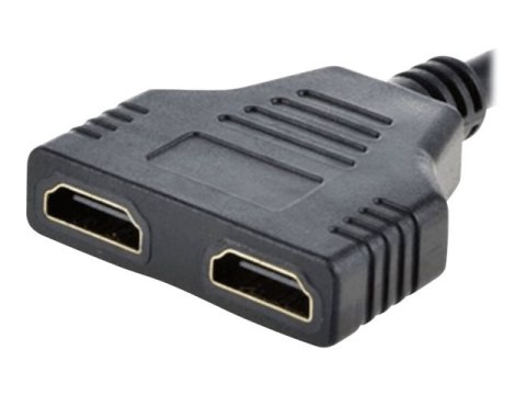 Cablexpert DSP-2PH4-04 - Rozdzielacz HDMI - HDMI wtyczka do HDMI gniazdo (wtykowe) - ekranowana - pasywny