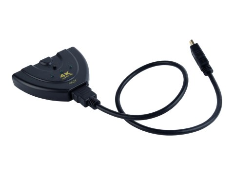 Cablexpert DSW-HDMI-35 - Przełącznik wideo/audio - 3 x HDMI - stacjonarny