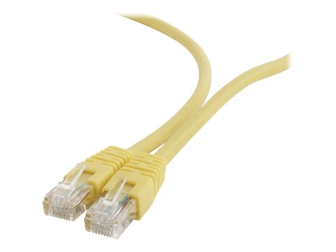 Cablexpert - Kabel krosowy - RJ-45 (M) do RJ-45 (M) - 1 m - UTP - CAT 6 - odlewany, nieruchomy - żółty