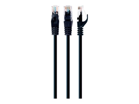Cablexpert - Kabel krosowy - RJ-45 (M) do RJ-45 (M) - 2 m - UTP - CAT 6 - odlewany, nieruchomy - czarny
