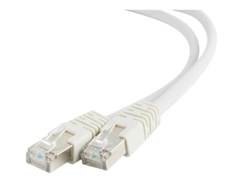 Cablexpert - Kabel krosowy - RJ-45 (M) do RJ-45 (M) - 20 m - S/FTP - CAT 6a - bezhalogenowe, odlewany, nieruchomy - szary