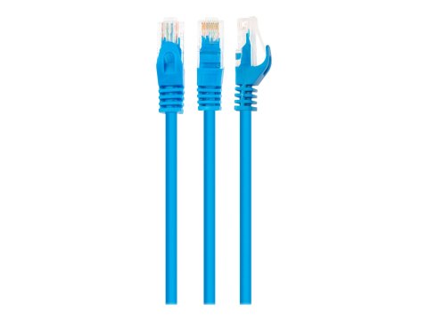 Cablexpert - Kabel krosowy - RJ-45 (M) do RJ-45 (M) - 25 cm - UTP - CAT 6 - odlewany, nieruchomy - niebieski