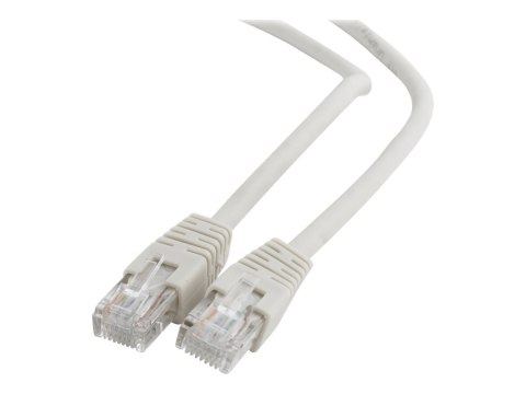 Cablexpert - Kabel krosowy - RJ-45 (M) do RJ-45 (M) - 25 cm - UTP - CAT 6 - odlewany, nieruchomy - szary