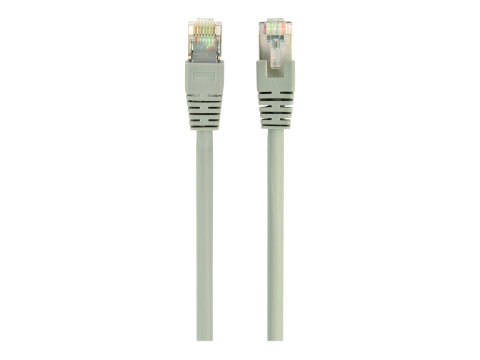 Cablexpert - Kabel krosowy - RJ-45 (M) do RJ-45 (M) - 3 m - S/FTP - CAT 6a - bezhalogenowe, odlewany, nieruchomy - szary