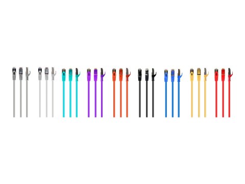 Cablexpert - Kabel krosowy - RJ-45 (M) do RJ-45 (M) - 3 m - S/FTP - CAT 6a - bezhalogenowe, odlewany - żółty