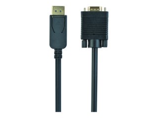 Cablexpert - Kabel przejściowy - DisplayPort 20-pin (M) do HD-15 (VGA) (M) - DisplayPort 1.1 - 1.8 m - czarny