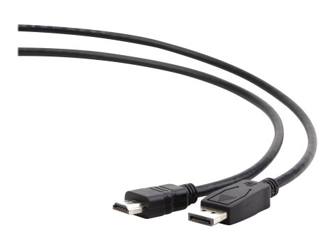 Cablexpert - Kabel przejściowy - DisplayPort 20-pin męski do HDMI męski - 5 m - ekranowana