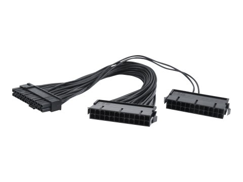 Cablexpert - Kabel zasilający przedłużający - wyjściowe główne 24 piny (M) do zasilanie ATX 24 pin, zasilanie 24 pin ATX (2 prze