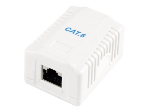 Cablexpert NCAC-1F6-01 - Gniazdko informatyczne - CAT 6 - FTP - RJ-45 - biały