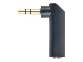 Cablexpert - Przejściówka kątowa prawa - mini-phone stereo 3.5 mm żeński do mini-phone stereo 3.5 mm męski kąt prosty