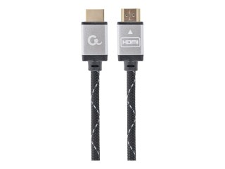 Cablexpert Select Plus Series - Duża szybkość - kabel HDMI z Ethernet - HDMI męski do HDMI męski - 1 m - ekranowana - obsługa 4K
