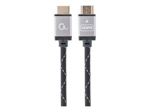 Cablexpert Select Plus Series - Duża szybkość - kabel HDMI z Ethernet - HDMI męski do HDMI męski - 2 m - ekranowana - obsługa 4K